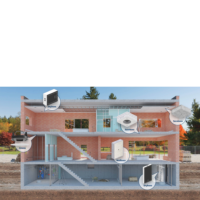 Installationsgehäuse für Einbau und Aufbau Lautsprecher Lösungen
